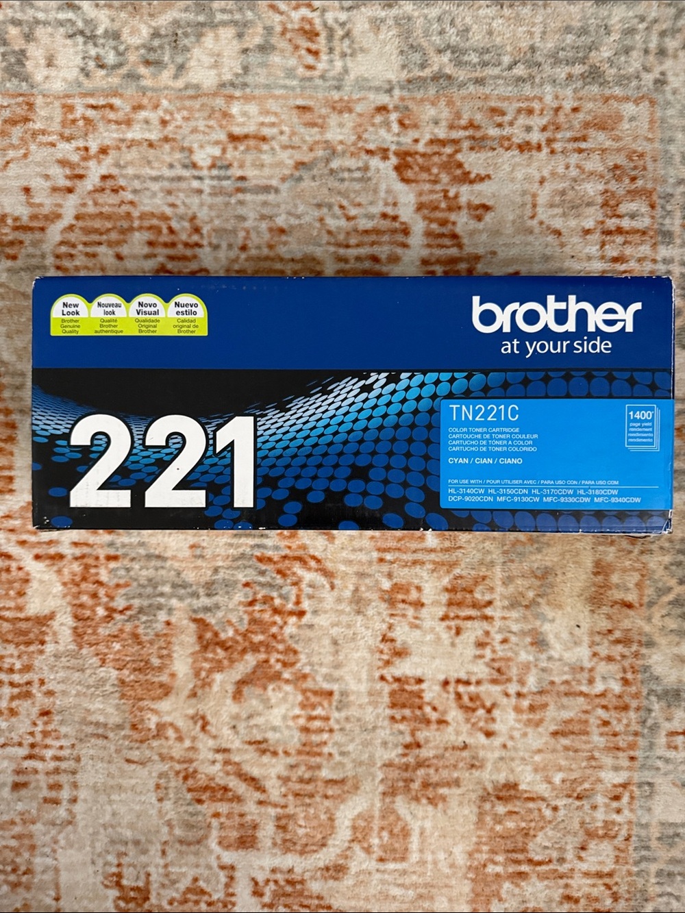Brother TN221C printer ink & toner